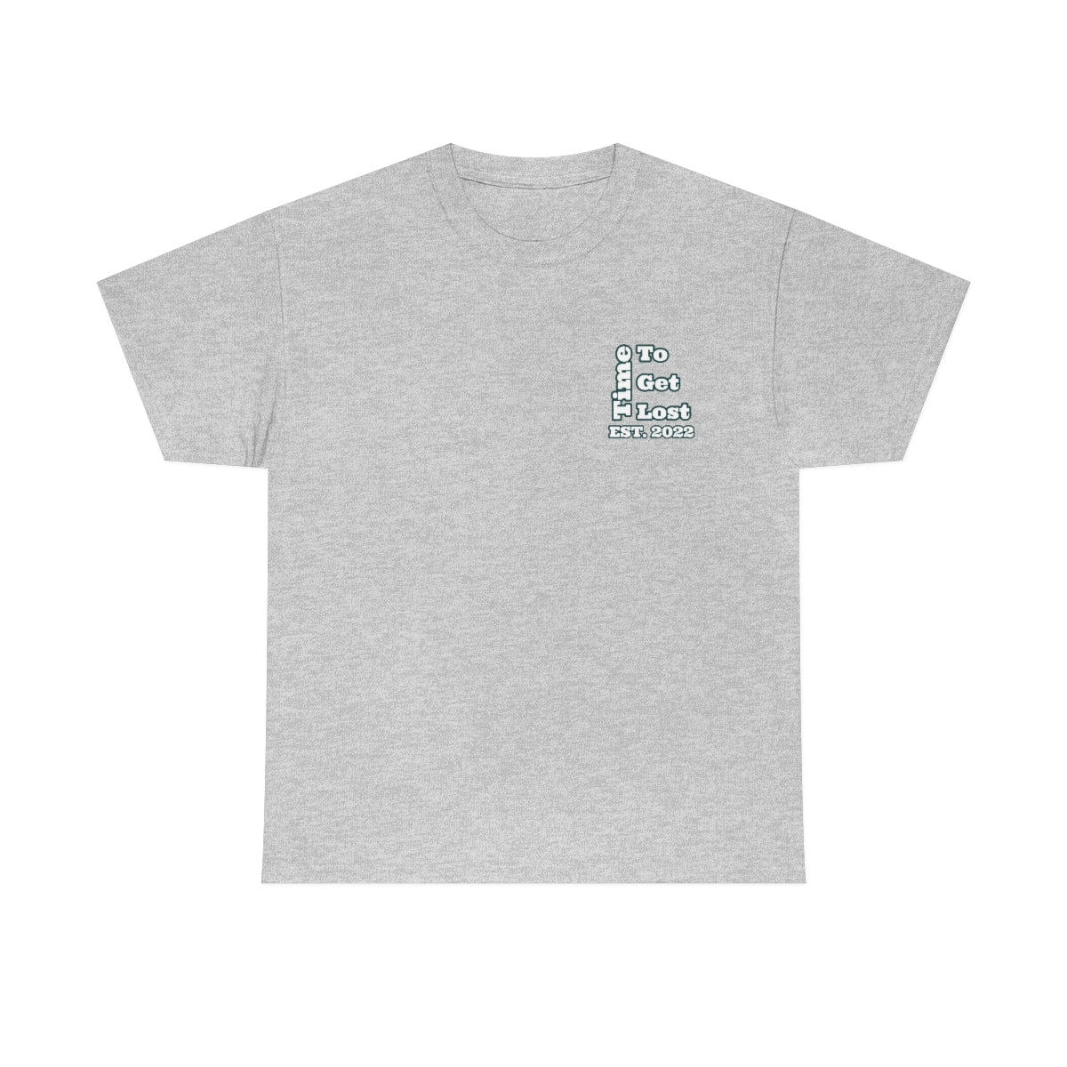 Time To Get Lost Collection Tee (Black Design)