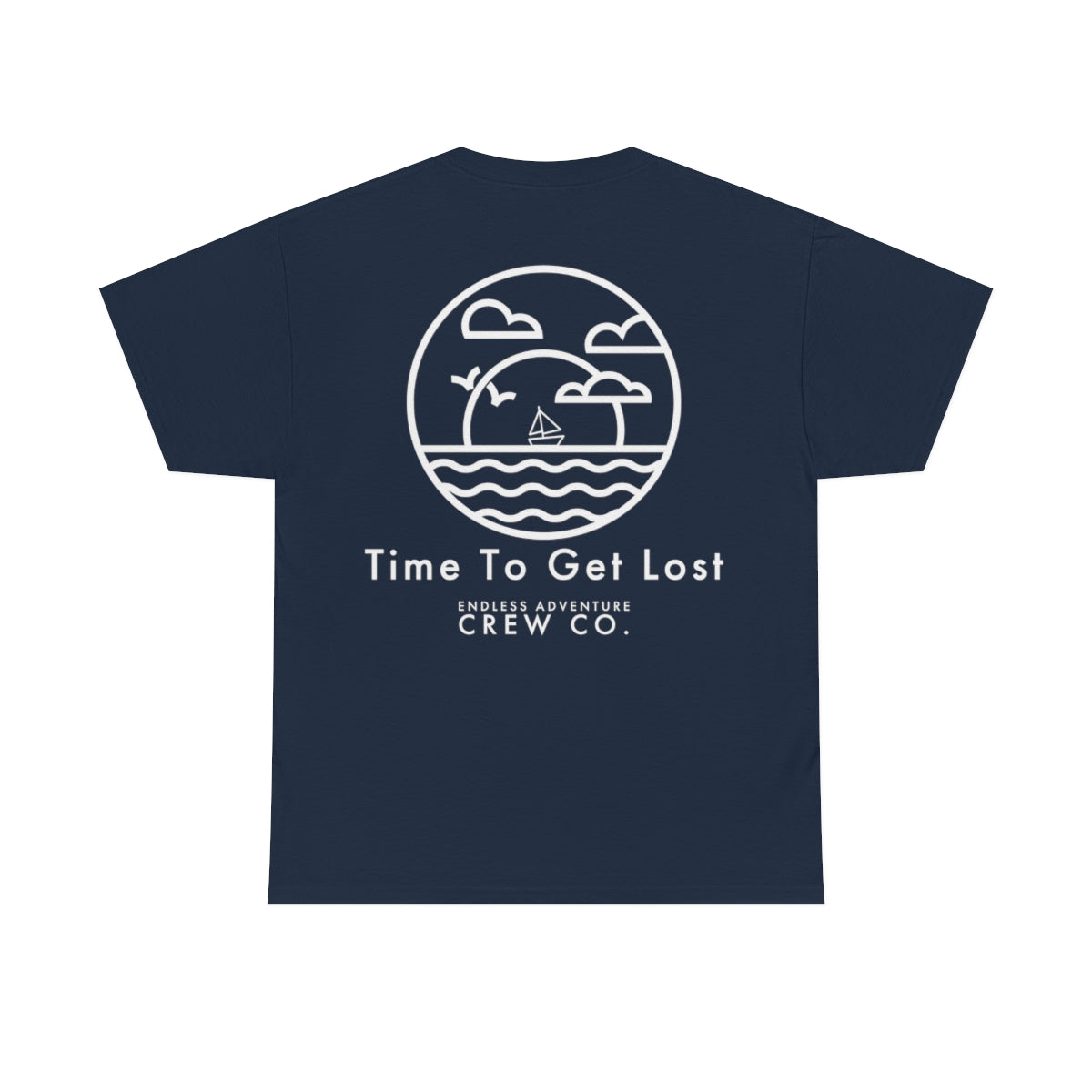 Time To Get Lost Collection Tee (White Design)