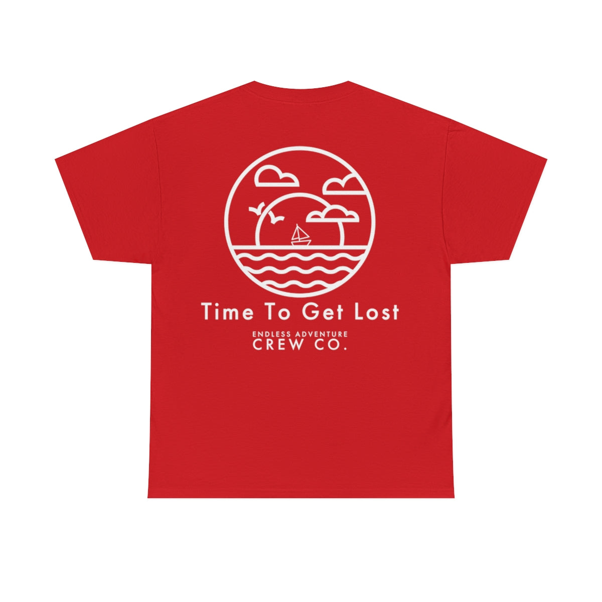 Time To Get Lost Collection Tee (White Design)