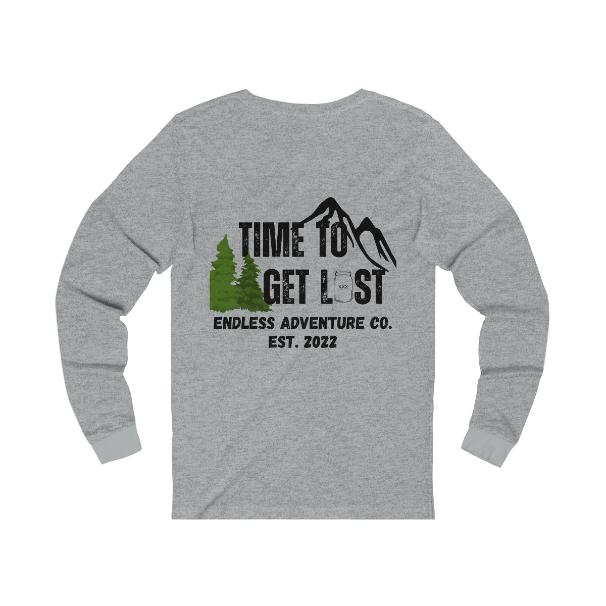 Time To Get Lost Jersey Long Sleeve Tee