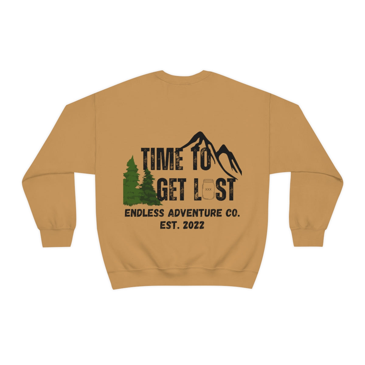 Time To Get Lost Heavy Blend™ Crewneck Sweatshirt