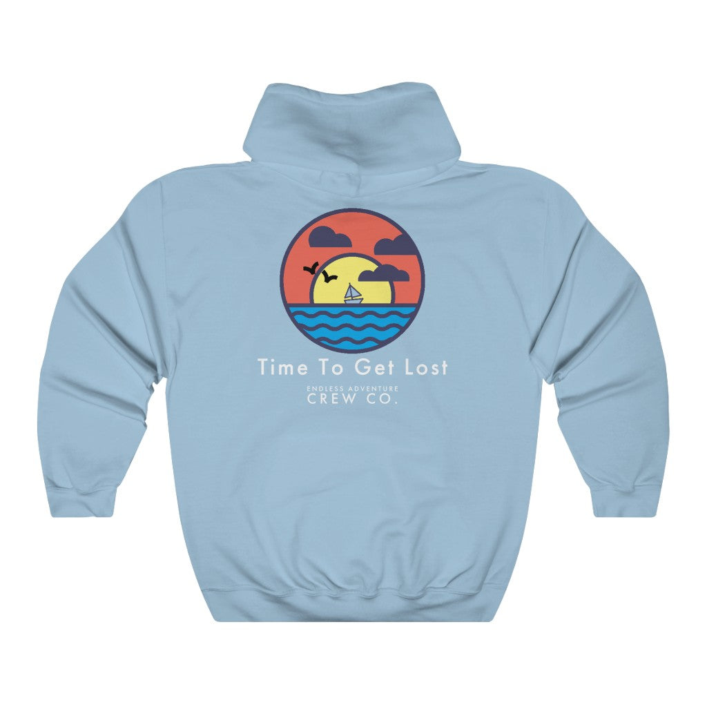 Time To Get Lost Sweatshirt (Gray Design)