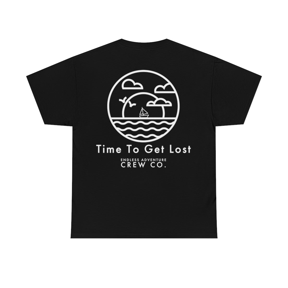 Time To Get Lost Collection Tee (White Design)