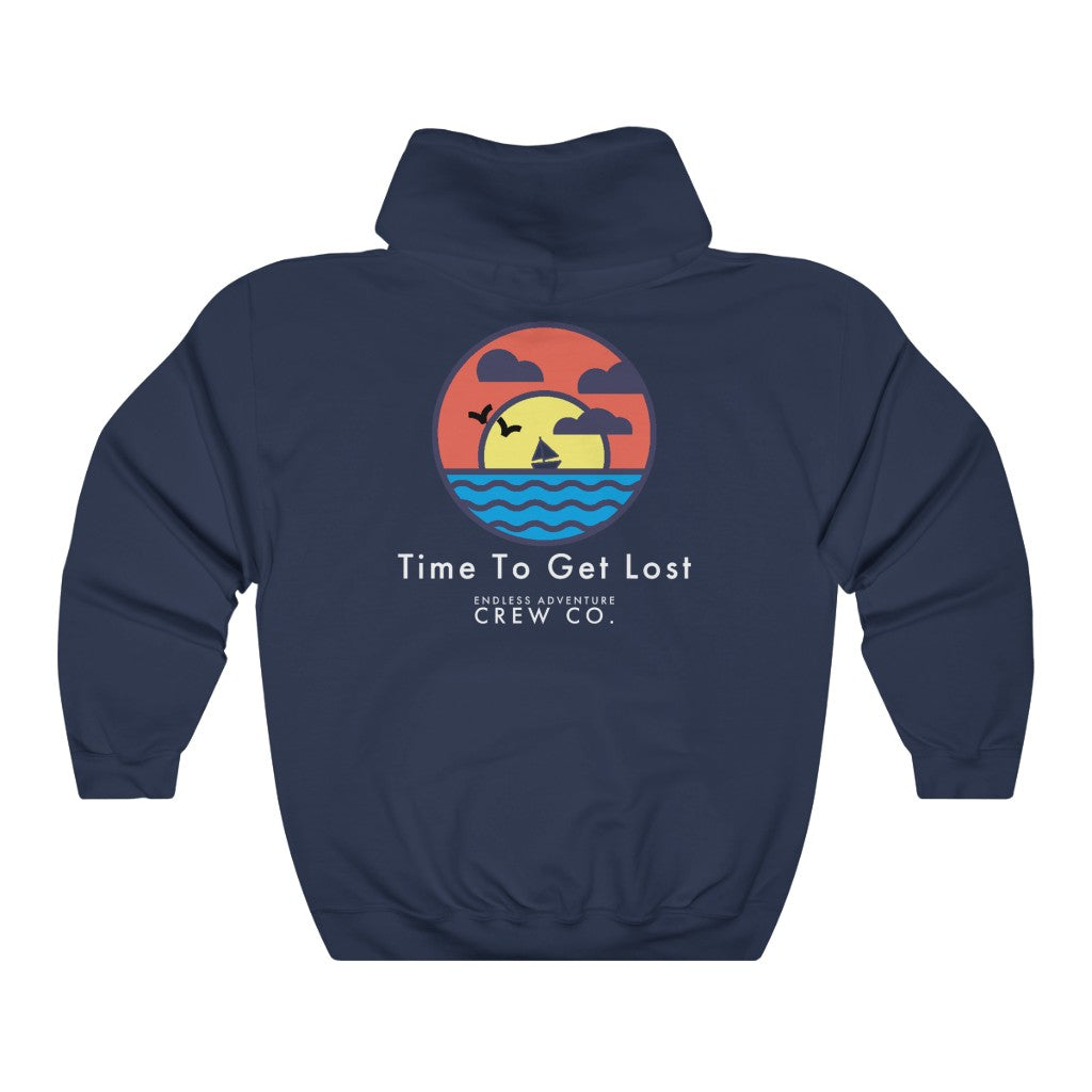 Time To Get Lost Sweatshirt (Gray Design)