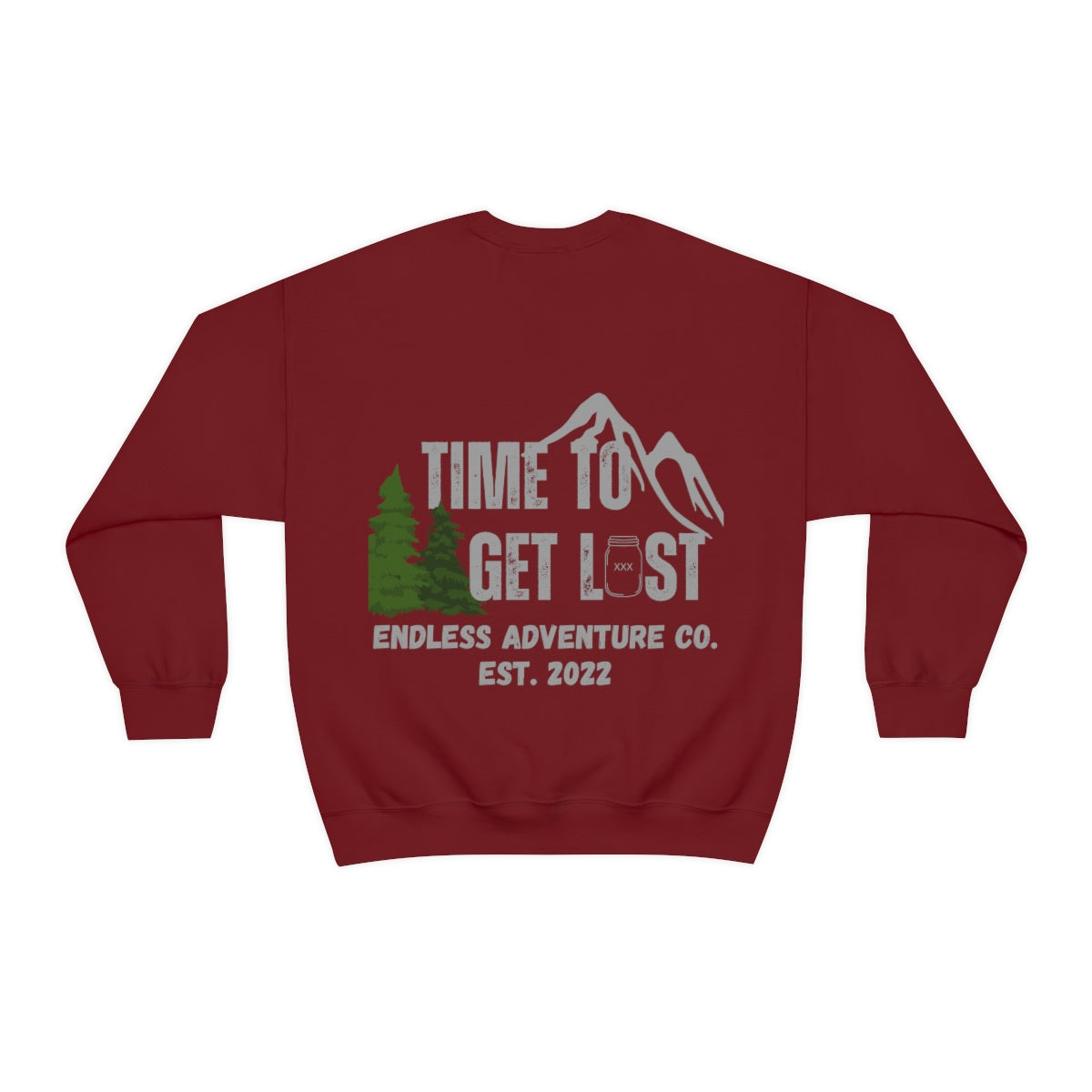 Time To Get Lost Heavy Blend™ Crewneck Sweatshirt