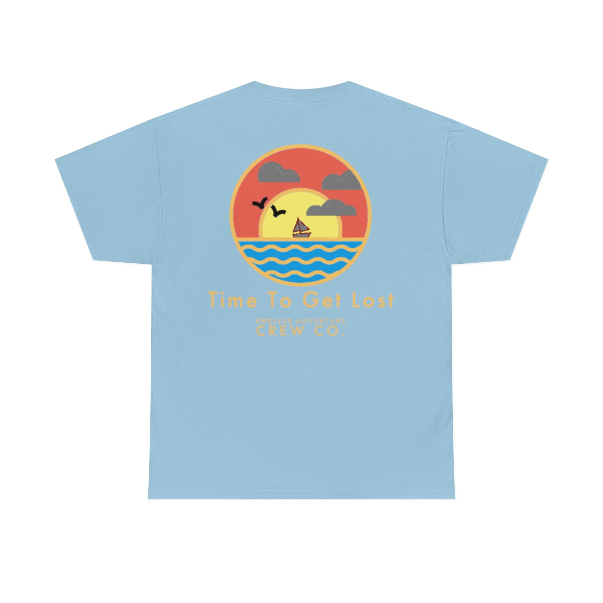 Time To Get Lost Collection Tee (Gold Design)