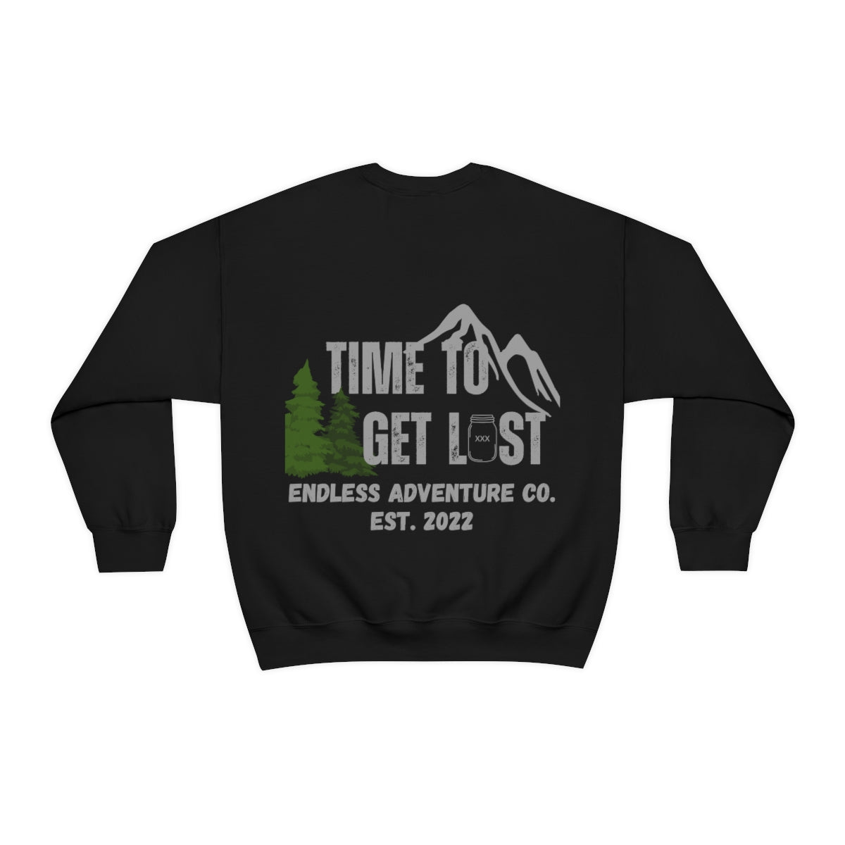 Time To Get Lost Heavy Blend™ Crewneck Sweatshirt