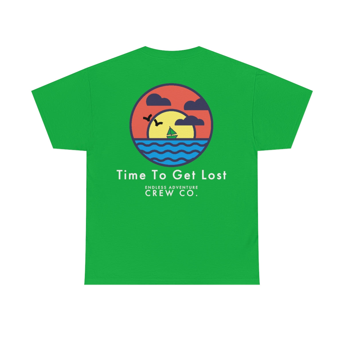 Time To Get Lost Collection Tee (Black Design)