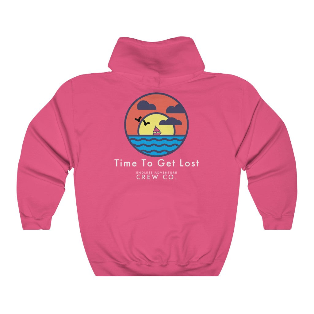 Time To Get Lost Sweatshirt (Gray Design)