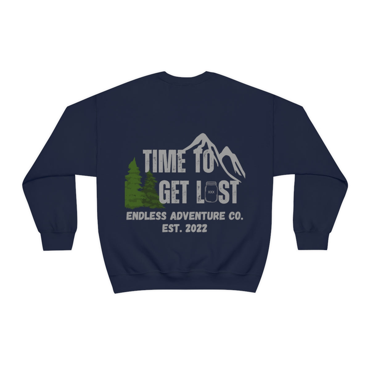 Time To Get Lost Heavy Blend™ Crewneck Sweatshirt