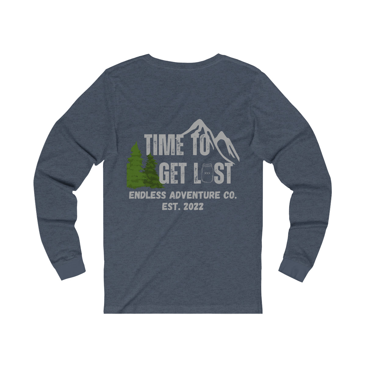 Time To Get Lost Jersey Long Sleeve Tee