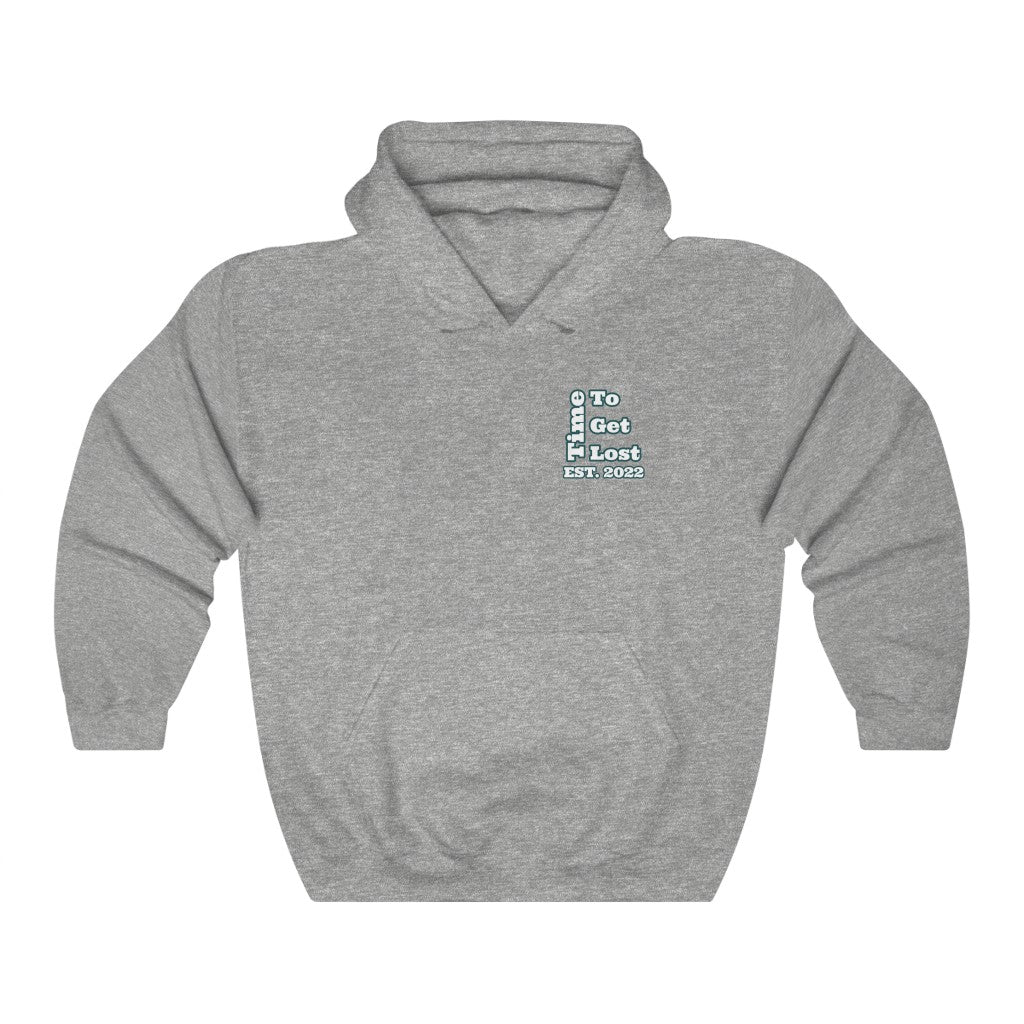 Time To Get Lost Sweatshirt (Gray Design)