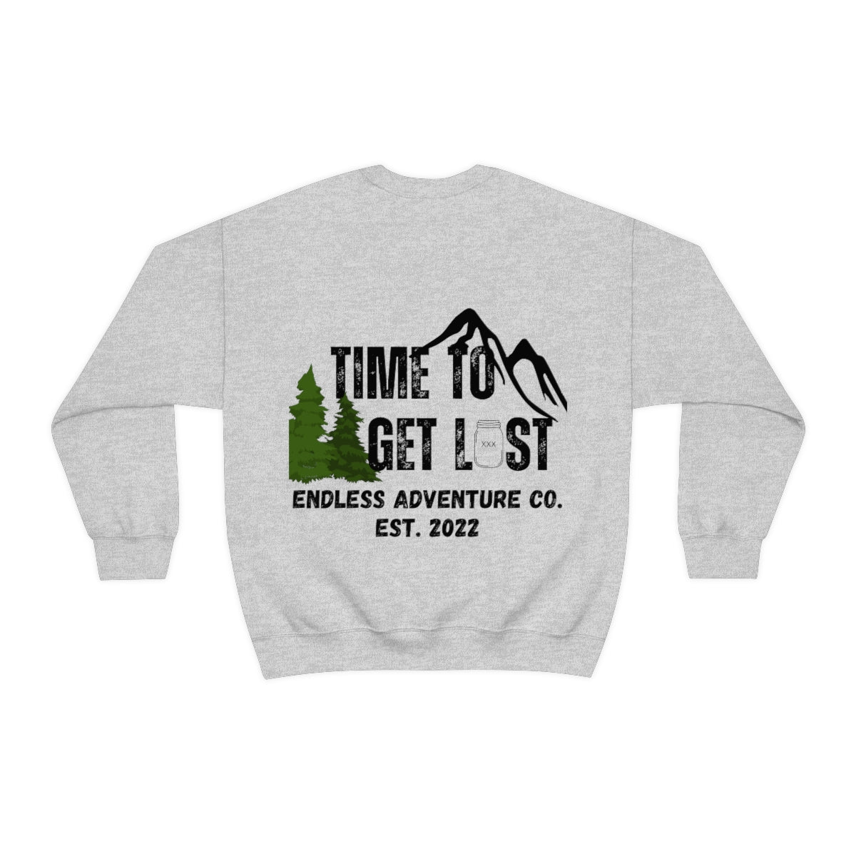 Time To Get Lost Heavy Blend™ Crewneck Sweatshirt