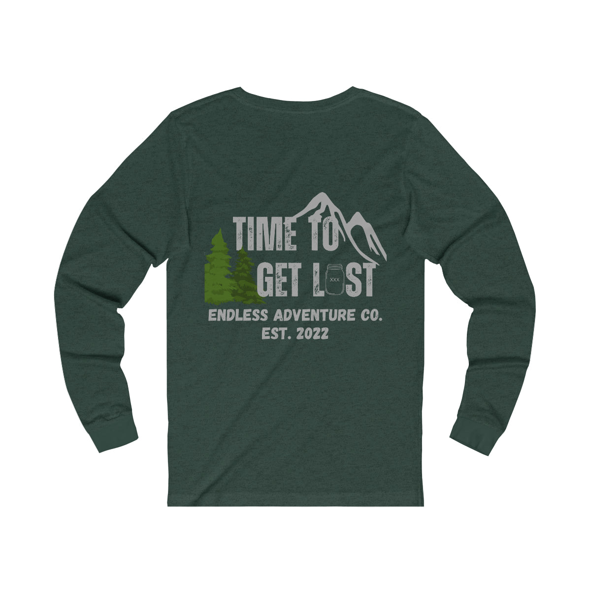 Time To Get Lost Jersey Long Sleeve Tee