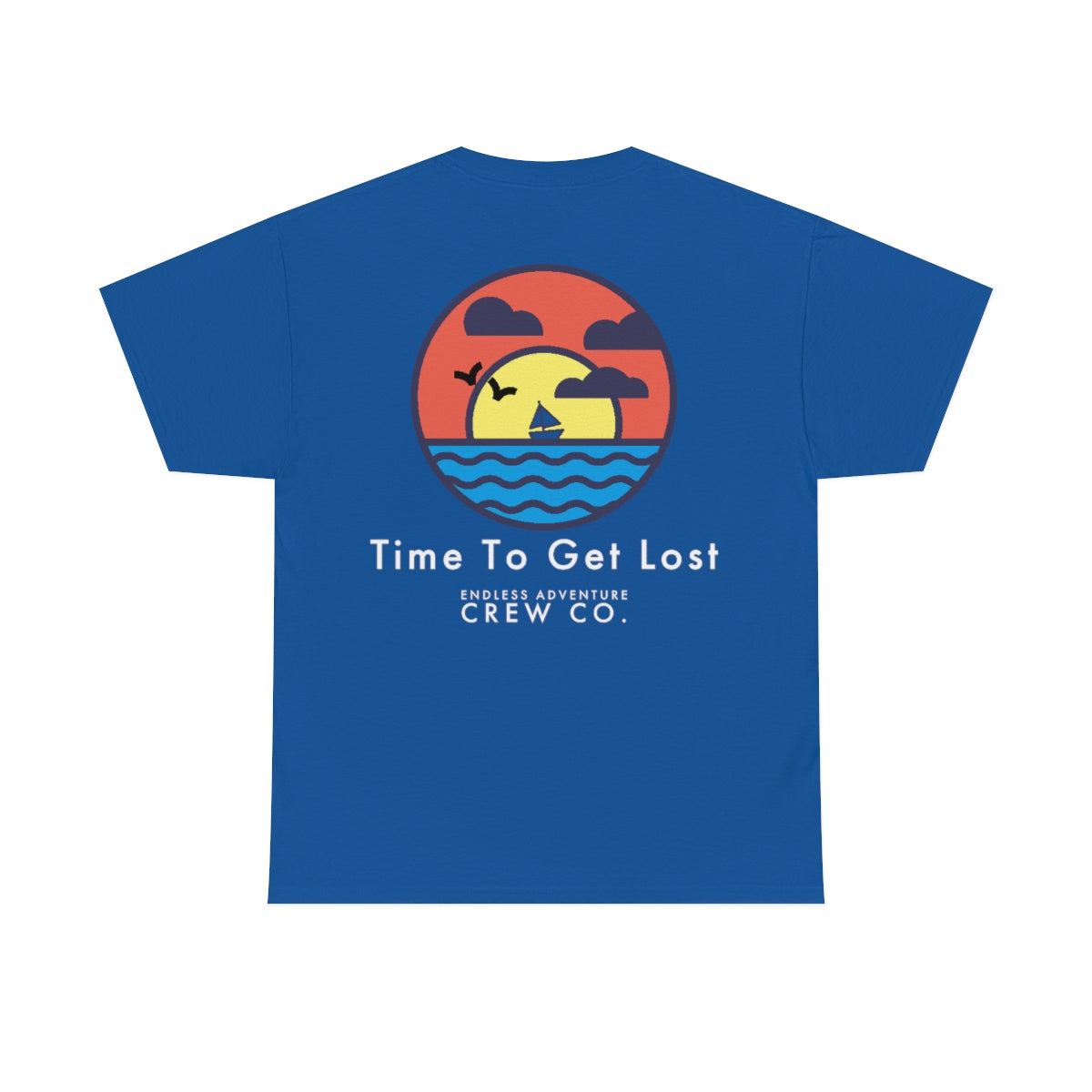 Time To Get Lost Collection Tee (Black Design)