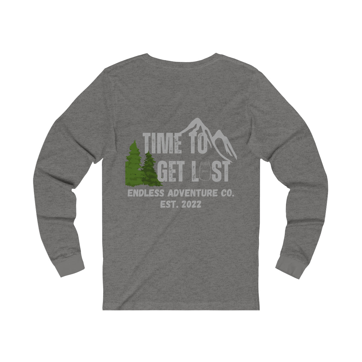 Time To Get Lost Jersey Long Sleeve Tee