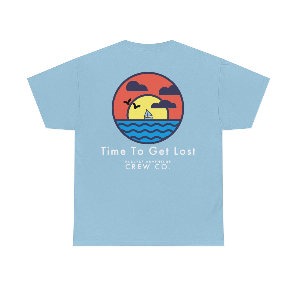 Time To Get Lost Collection Tee (Black Design)