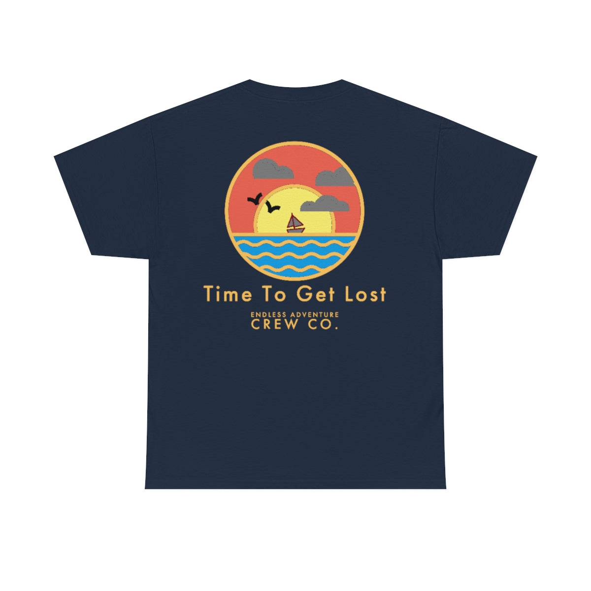 Time To Get Lost Collection Tee (Gold Design)