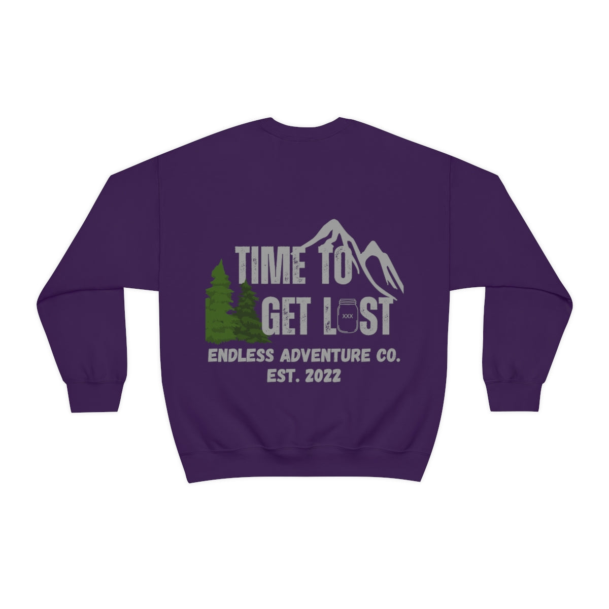 Time To Get Lost Heavy Blend™ Crewneck Sweatshirt