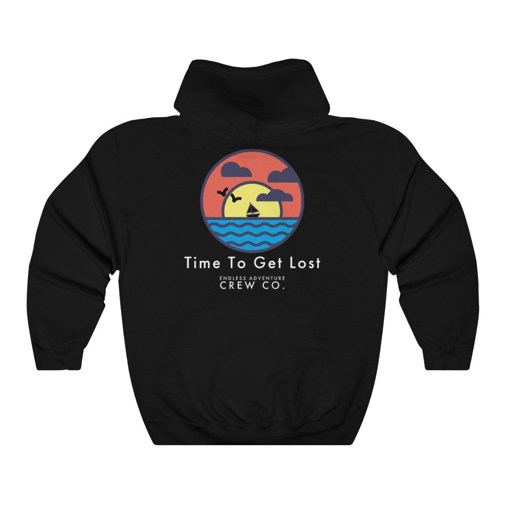 Time To Get Lost Sweatshirt (Gray Design)