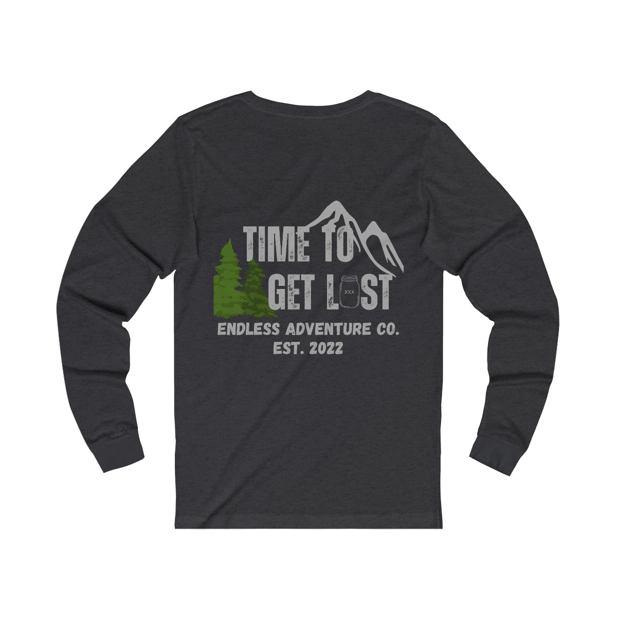 Time To Get Lost Jersey Long Sleeve Tee