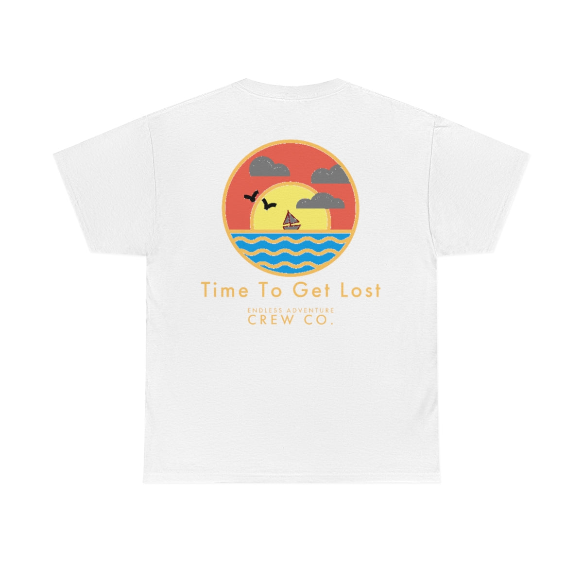 Time To Get Lost Collection Tee (Gold Design)