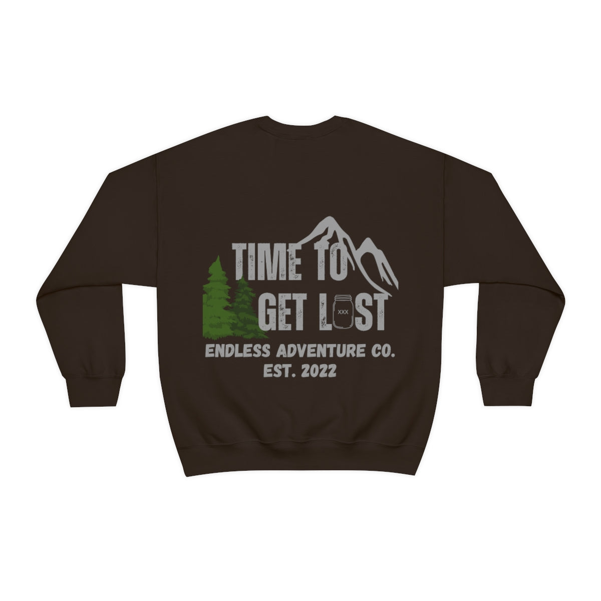 Time To Get Lost Heavy Blend™ Crewneck Sweatshirt