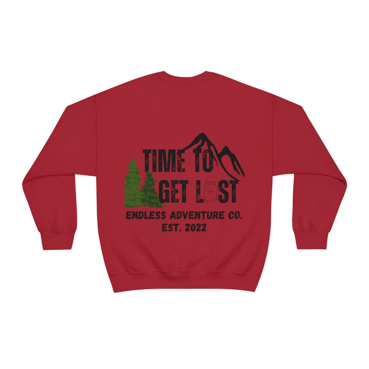 Time To Get Lost Heavy Blend™ Crewneck Sweatshirt