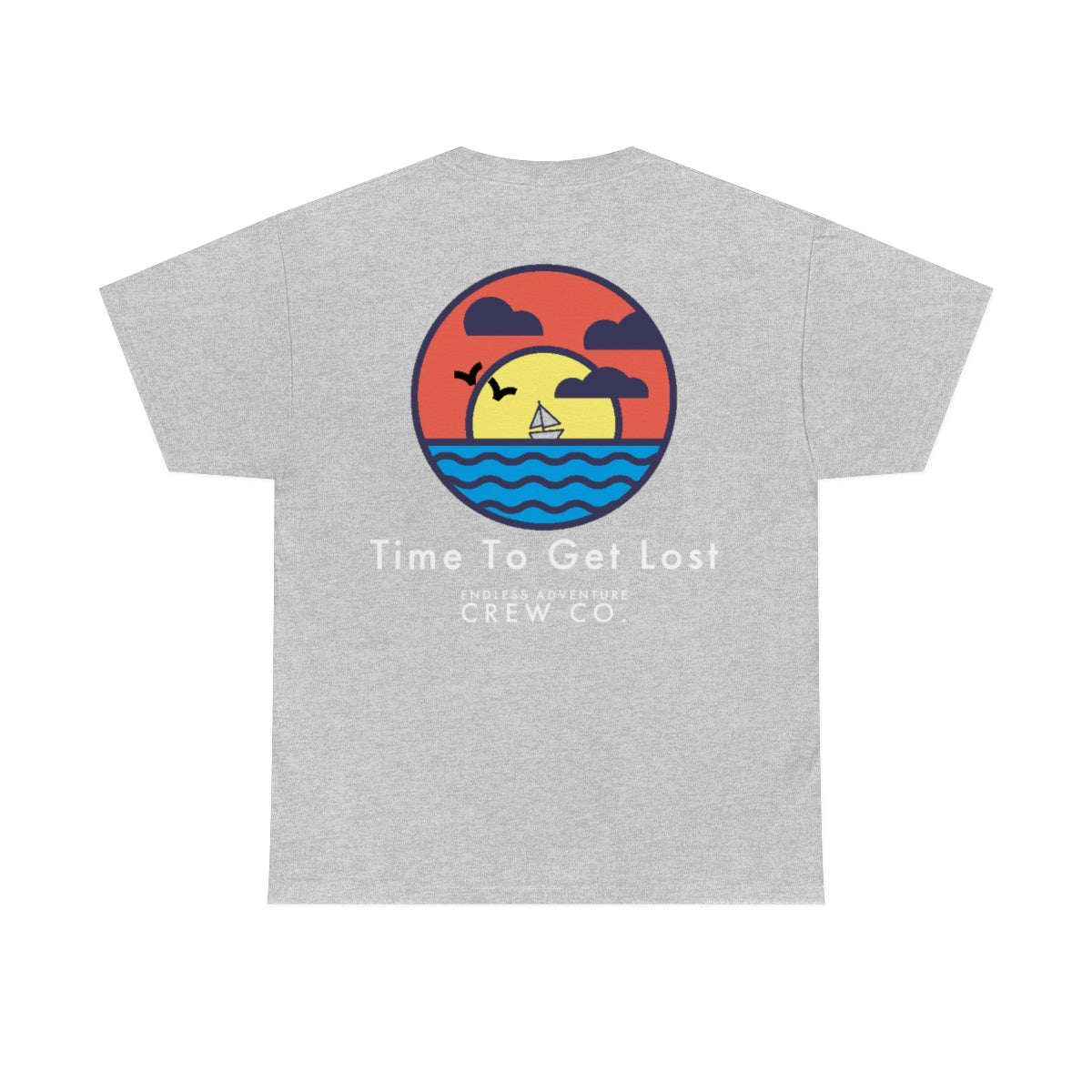 Time To Get Lost Collection Tee (Black Design)