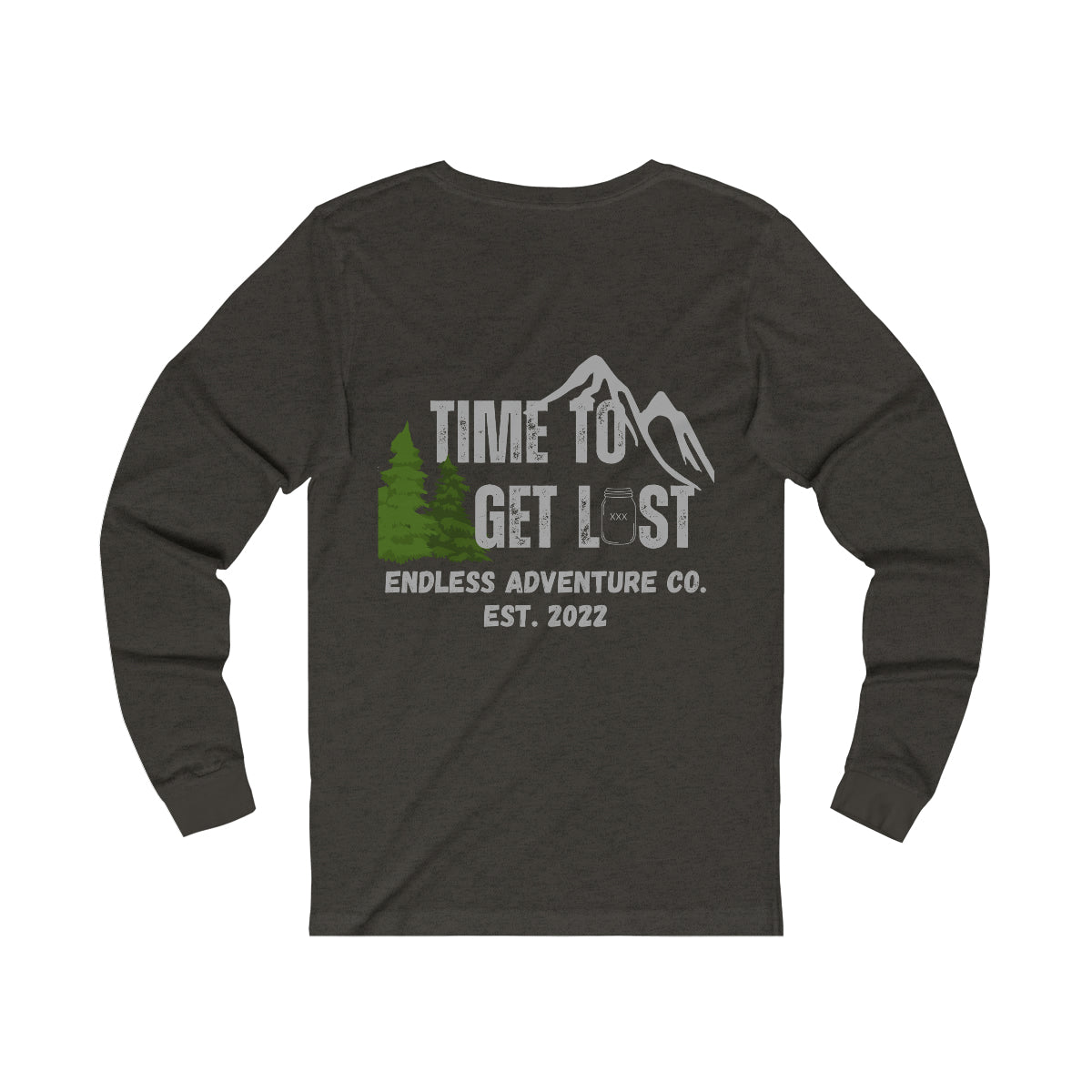 Time To Get Lost Jersey Long Sleeve Tee