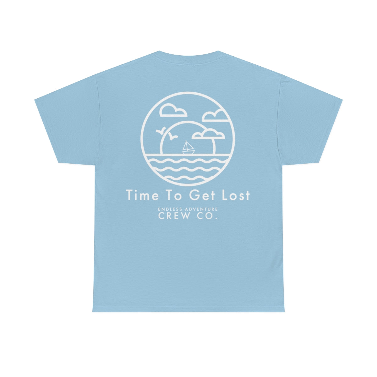 Time To Get Lost Collection Tee (White Design)