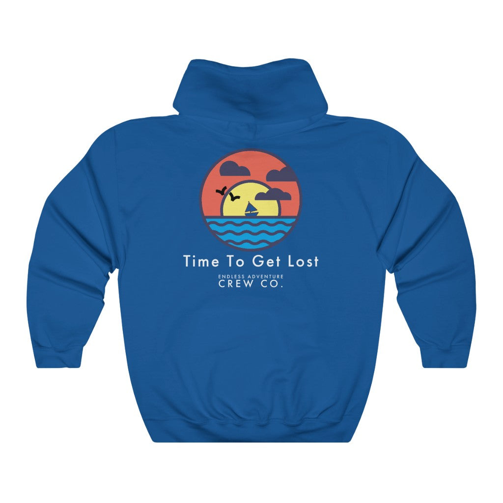 Time To Get Lost Sweatshirt (Gray Design)